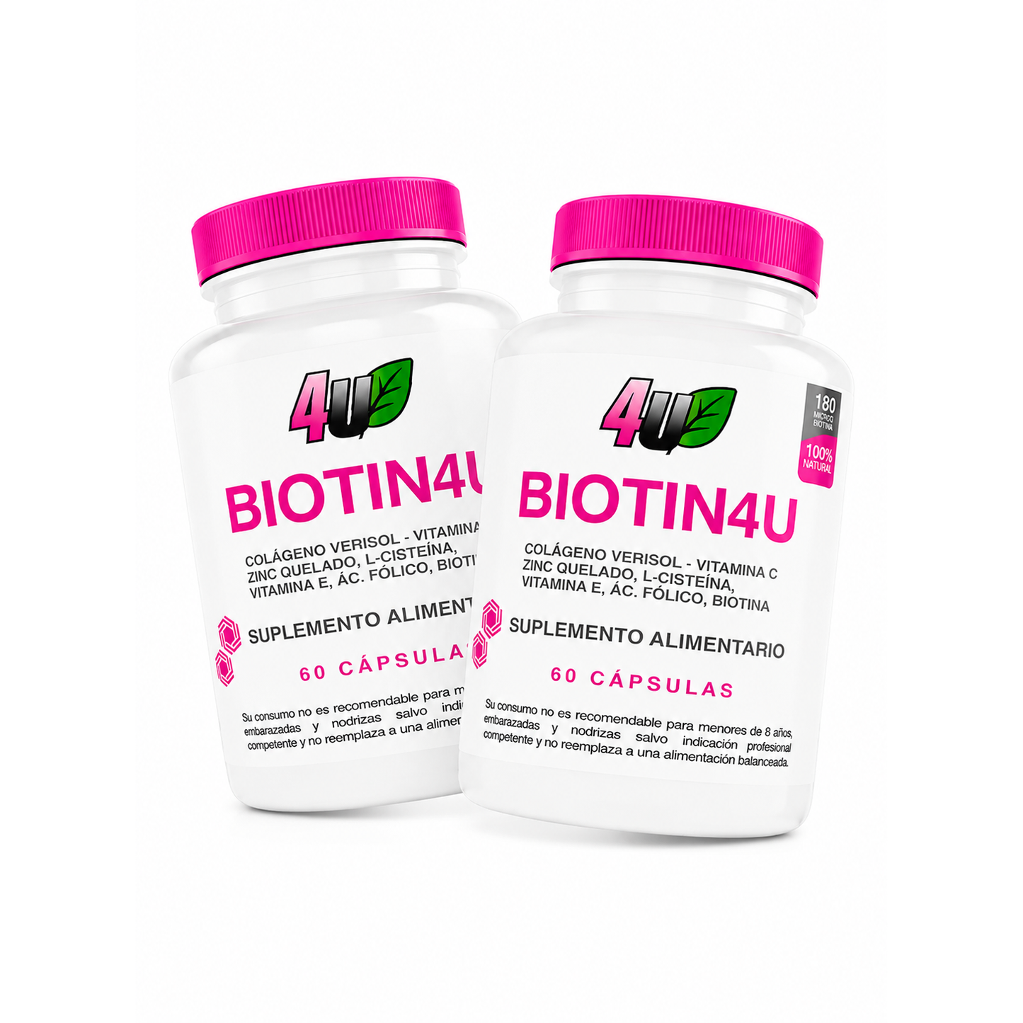 BIOTIN4U (PACK) 2 UNIDADES