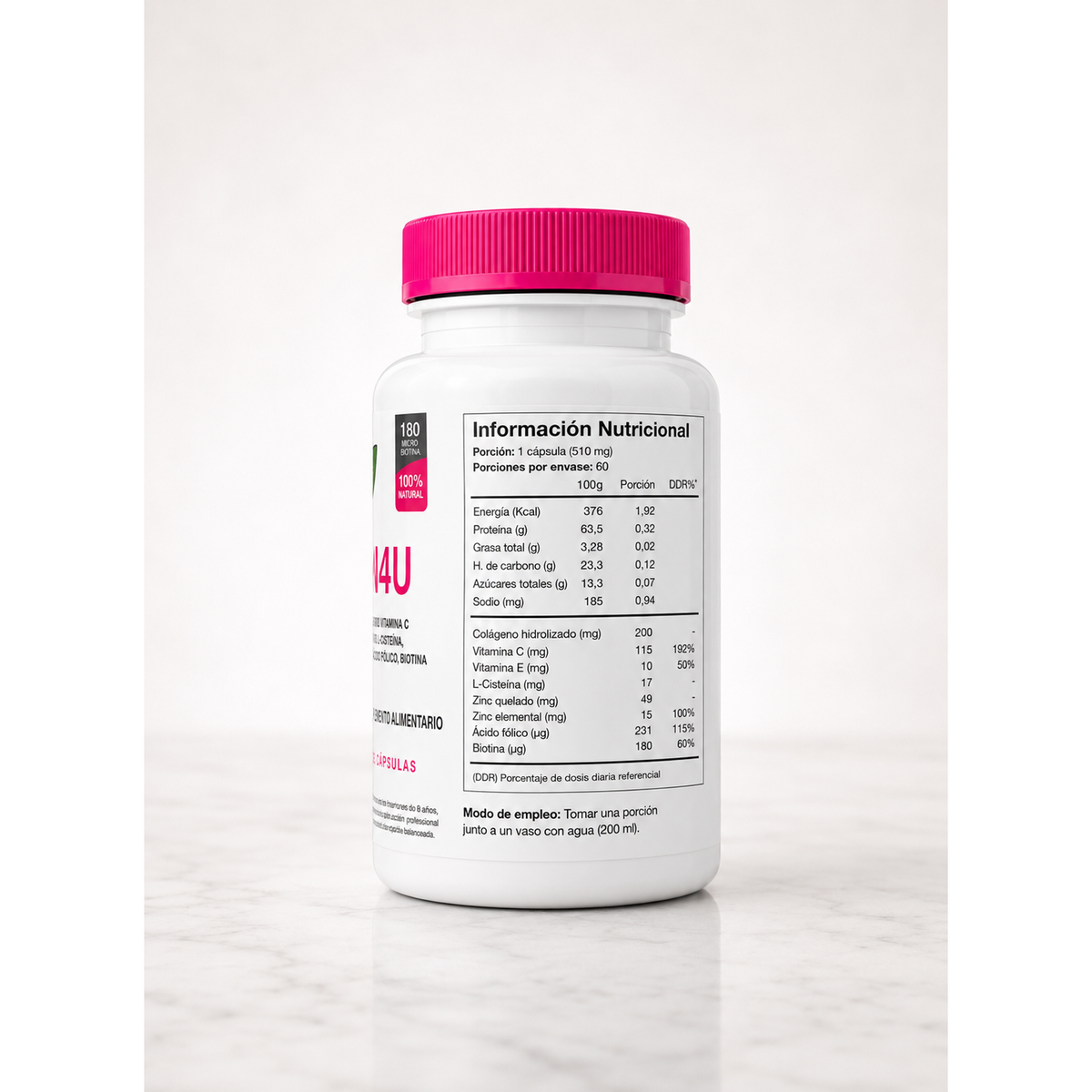 BIOTIN4U (PACK) 2 UNIDADES